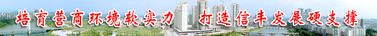 培育營商環(huán)境軟實力   打造信豐發(fā)展硬支撐